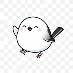 可愛いシマエナガたち