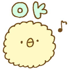 もこもこヒヨコ。