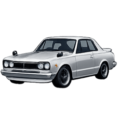 懐かしい車シリーズ1 文字無し