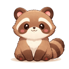 まいにち使える かわいいたぬき