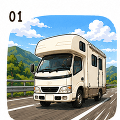 Camper Van Life Stickers