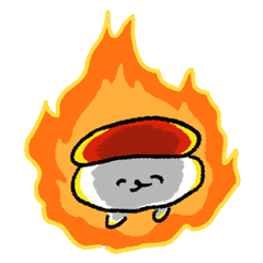 まあまあ使えそうなおしゅしスタンプ