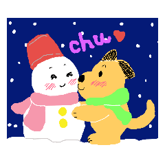 犬のぷるたくん&仲間たち(日常 2)冬