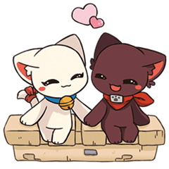 九蔵喵窩 キングとクイーン