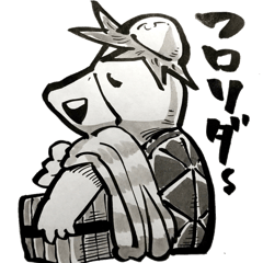 河童スタンプ 色んな挨拶 16コ