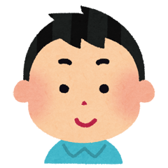 いらすとやの男の子