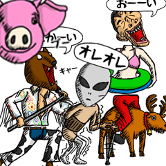 巨人8(３連続で送る大きなスタンプです)