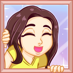 ハニうれしそうな女の子