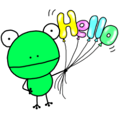 カエルのケロリー♪