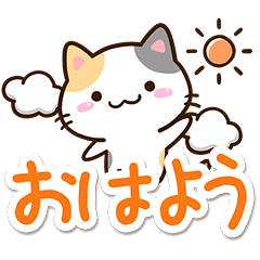 小さい三毛猫【かんたん返信】