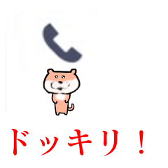 不在着信【コメツカワウソ】ドッキリ