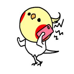 ほっこり気ままなオカメインコ。