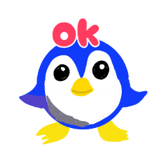 ころペン君の挨拶スタンプ(オリキャラ)