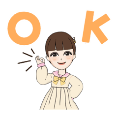 LINEスタンプセーラー服