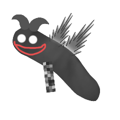 ちょっと怖い？スタンプ