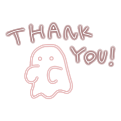 カラフルネオンおばけ