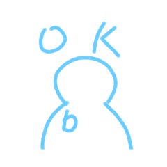 簡単な人スタンプだお