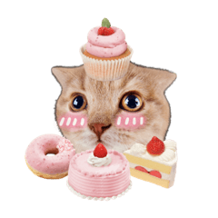 可愛いネコちゃんスタンプ②