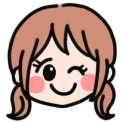 デカ文字・毎日使える優しい女の子