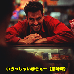 クセ強め！本音ダダ漏れ店員