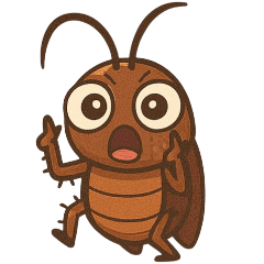 ゴキブリステッカー