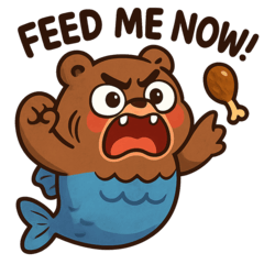 グランブー：お腹ペコぐずりベアフィッシュ