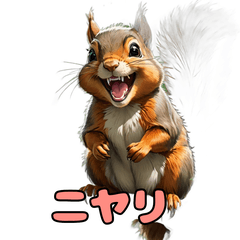 いたずらリスの毎日