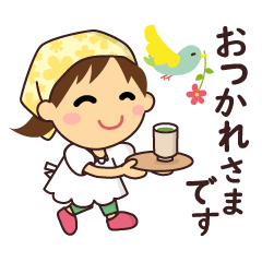 家政婦とゆるインコの日常♪敬語で大きめ