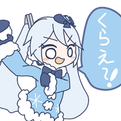 雪ミク2012雪遊びスタンプ