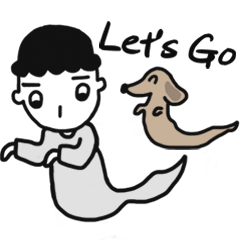 I want to raise a dachshund-Ghost Month