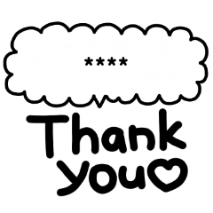 大人可愛い♡デカ文字カスタム(1)