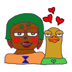 マムトーさんとガービンくん