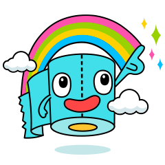 トイレットペーパーのルイくん