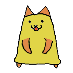 あいさつほのゆるネコさん