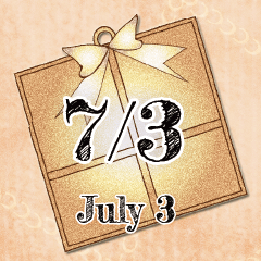 7月3日記念日BIGスタンプ