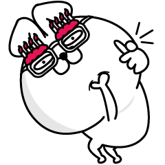 顔リアクションうさぎ3@ちゃらいパリピ