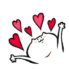 ふくよかめなネコ