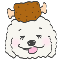 感謝の気持ちを伝えるワンコ