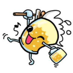 ハッピーでエネルギッシュな 福之助くん