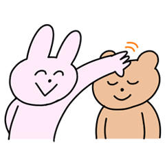 やさしくするスタンプ