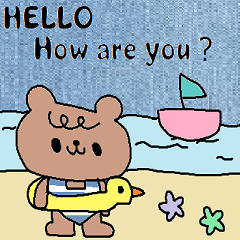 かわいい英語スタンプ115