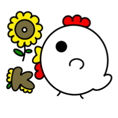 よこむきとり☆夏ver.