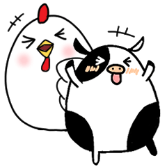 トリ姐とウシ美の日常