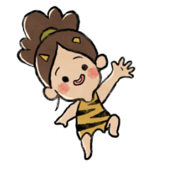 動く！『ONI〜神々山のおなり』スタンプ！