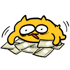 文字なしうんたねこスタンプ16