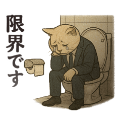 限界猫会社員