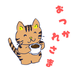 Cozy Everyday Cat Stickers