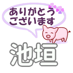 池垣「いけがき」さん専用。日常会話