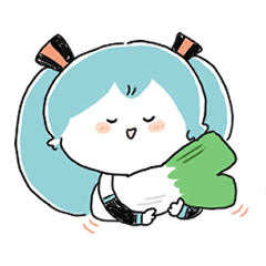 そうだの初音ミクスタンプ育児編