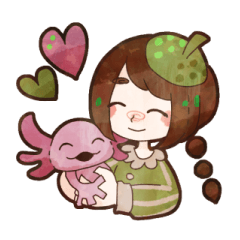 もちとらんこのスタンプ